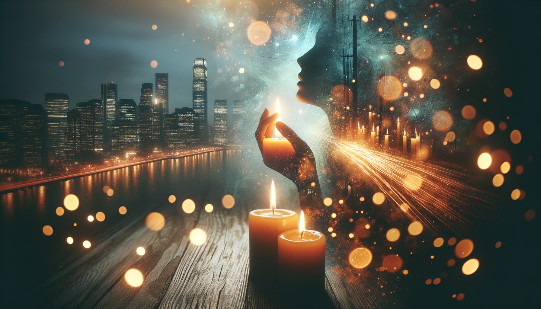 Flowing Between Candles and Chaos