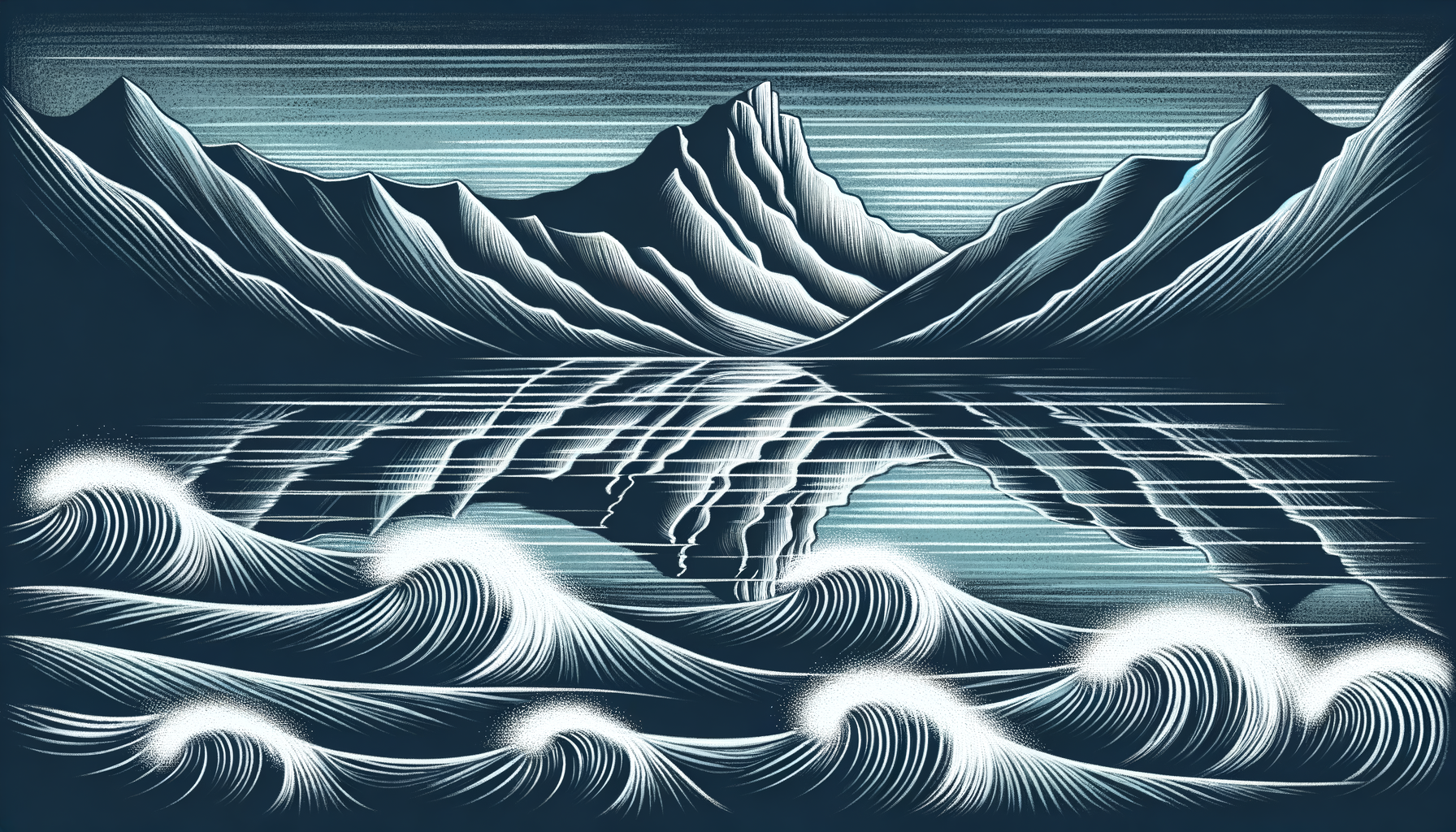 Reflections Between the Waves