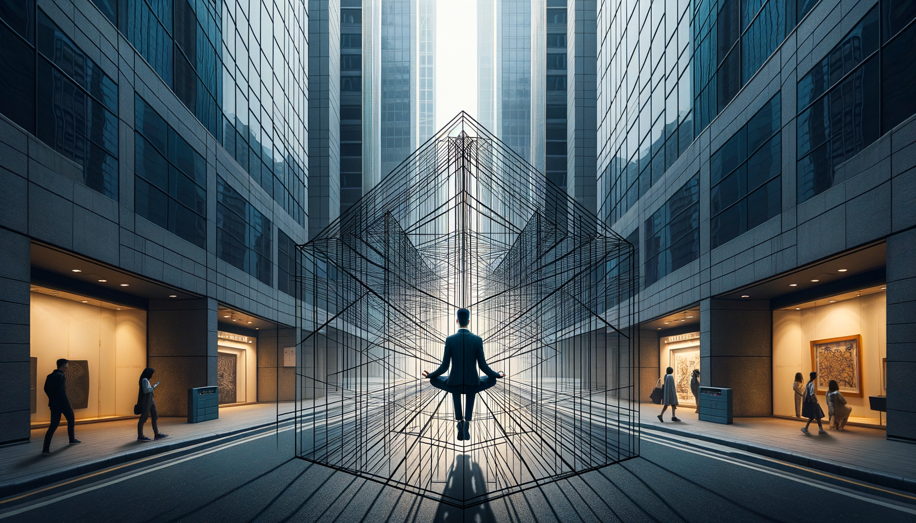 Finding Myself Between the Lines