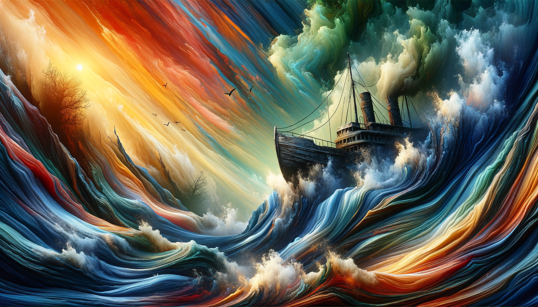 Shipwrecked and Smiling