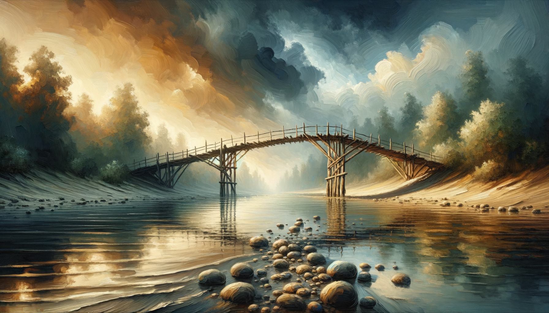 Crossing the Unsteady Bridge