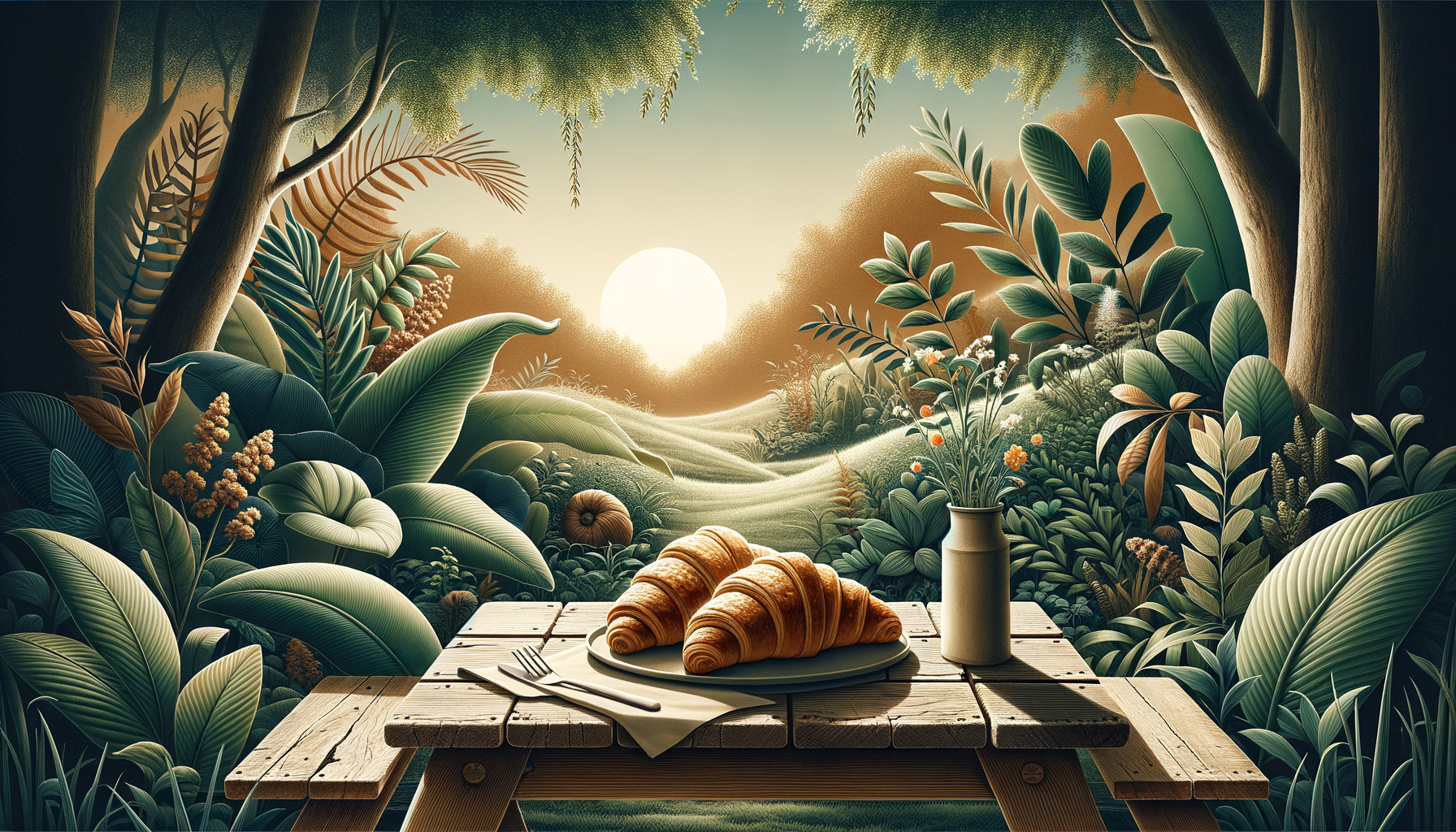Croissants and Connection