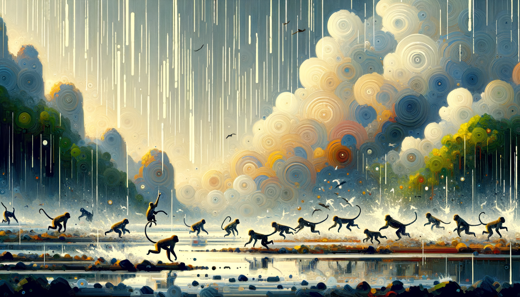 Rain, Monkeys, and Puff-Puff Pandemonium