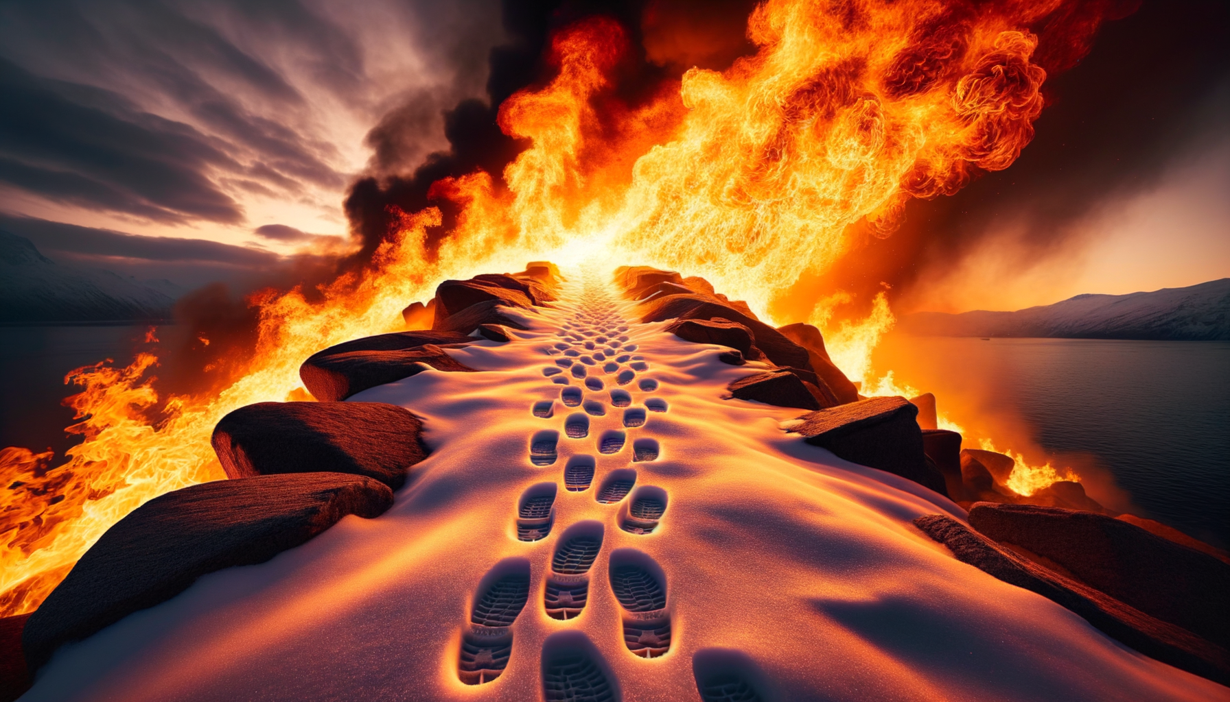 Footprints Through the Fire