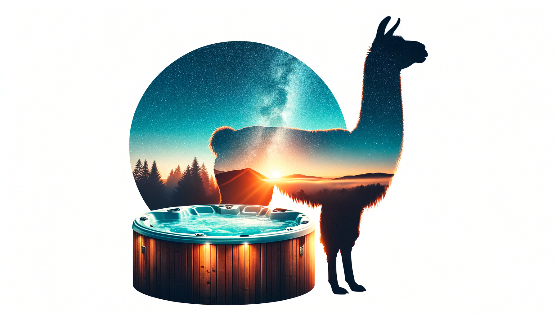 Llamas, Hot Tubs, and the Beauty of Letting Go