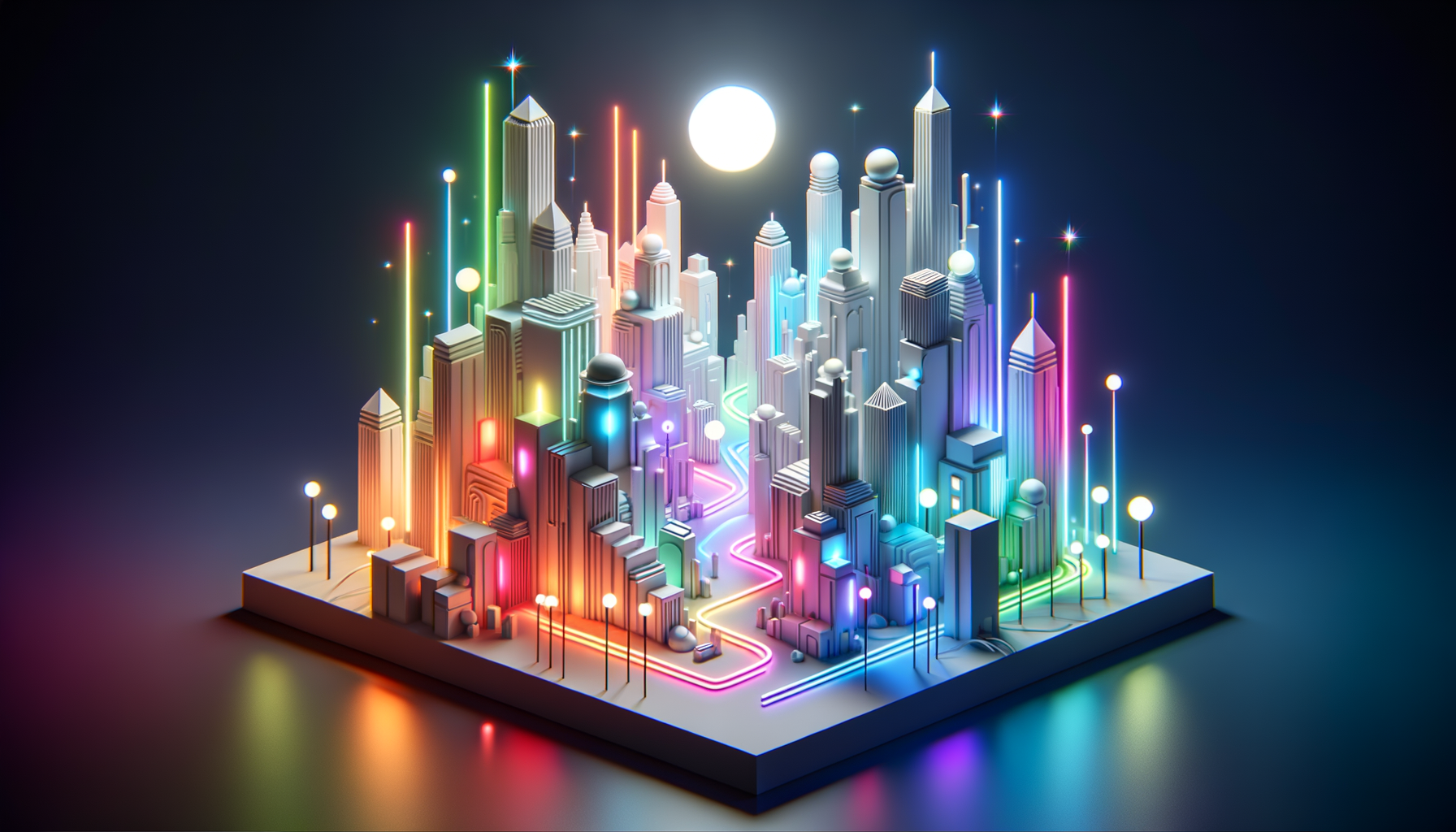 Neon Dreams and Paper Realities